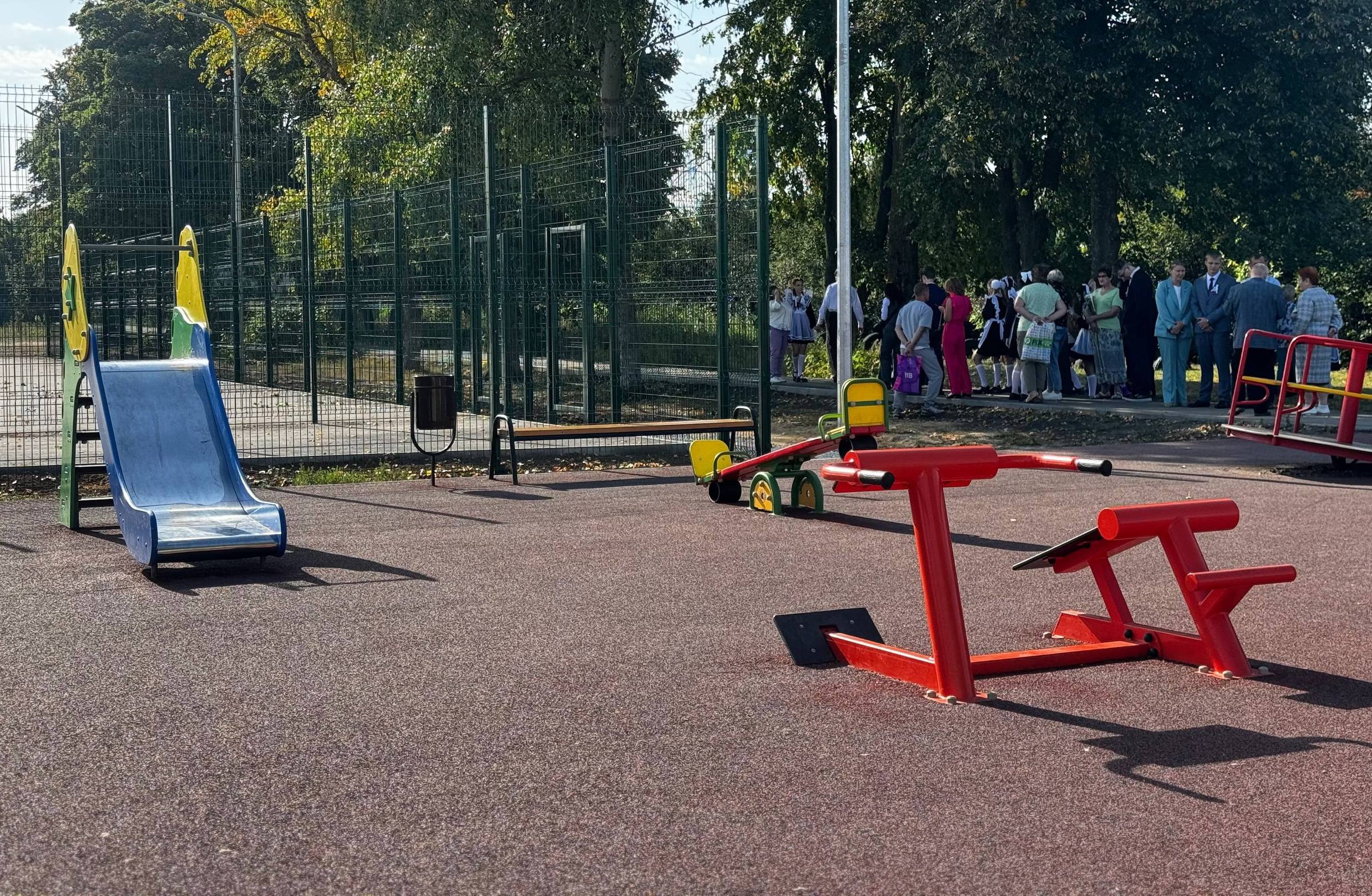 В Ртищево появились новые спортивные и детские площадки